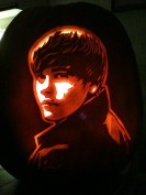Justin Bieber pumpkin